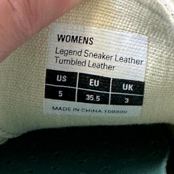 SEAVEES Bleach Legend Tumbled Leather Ladies Sneaker, 5 - Picture 3 of 10